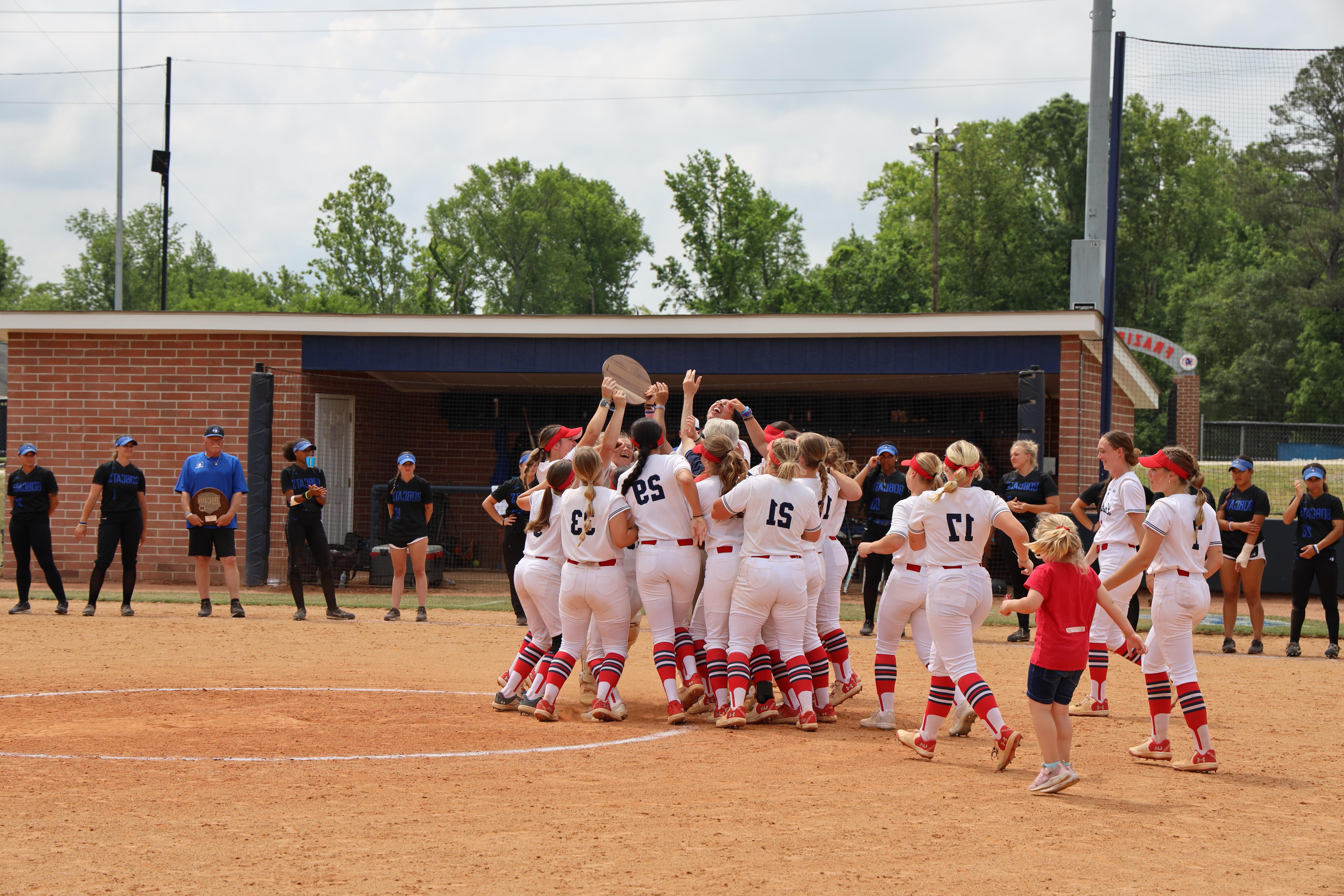 Softball RegionX 2024 Champs Plaque